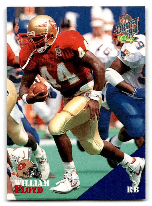 1994 Classic NFL Draft #55 William Floyd - Football Card Single