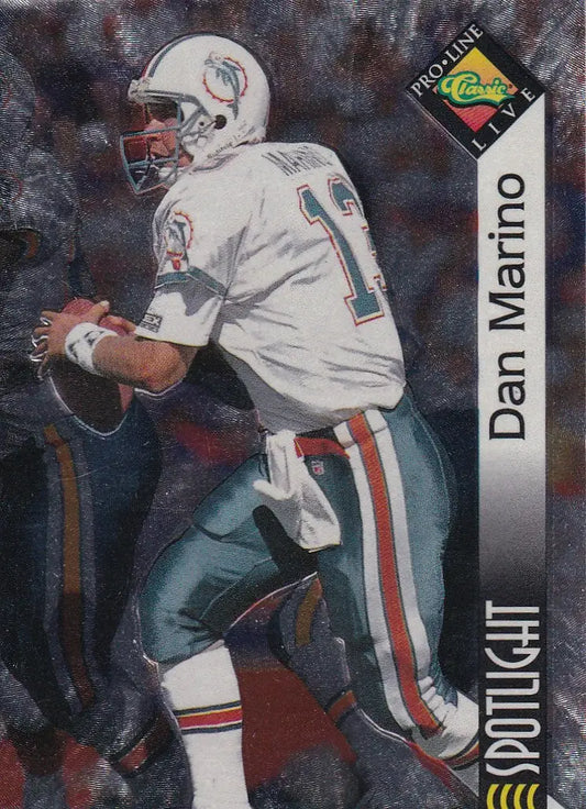 1994 CLASSIC #PB25 DAN MARINO SPOT LIGHT- MIAMI DOLPHINS - Football Card Single