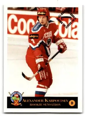 1994 Classic Pro Hockey Prospects #19 Alexander Karpovtsev - Hockey Card Single