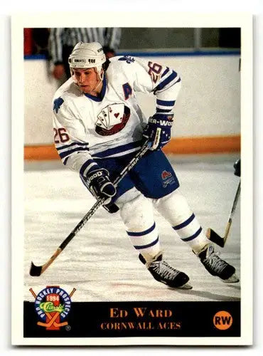 1994 Classic Pro Prospects #196 Ed Ward Cornwall Aces Hockey Cards N ID:55509 - Hockey Card Single