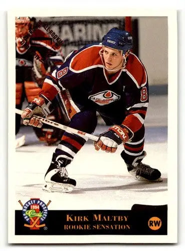 1994 Classic Pro Prospects #21 Kirk Maltby Cape Breton Oilers Hockey ID:55494 - Hockey Card Single