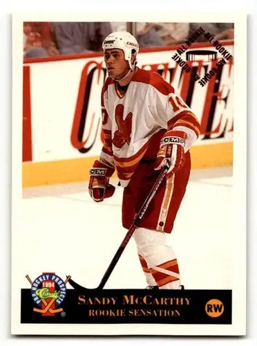 1994 Classic Pro Prospects #22 Sandy McCarthy Salt Lake Golden Eagle ID:55515 - Hockey Card Single