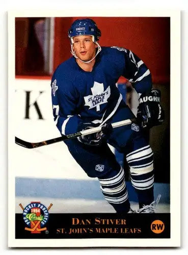 1994 Classic Pro Prospects #99 Dan Stiver St. John’s Maple Leafs Hoc ID:55508 - Hockey Card Single
