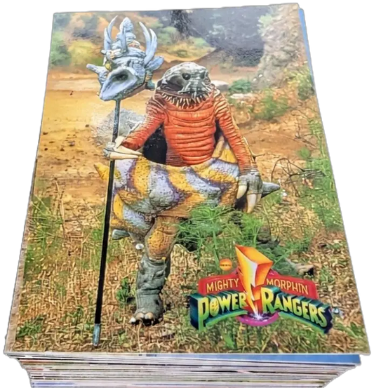 1994 Collect-a-Card Power Rangers New Season (Series 3) Hobby Edition 72 Card Set - Entertainment Card Set
