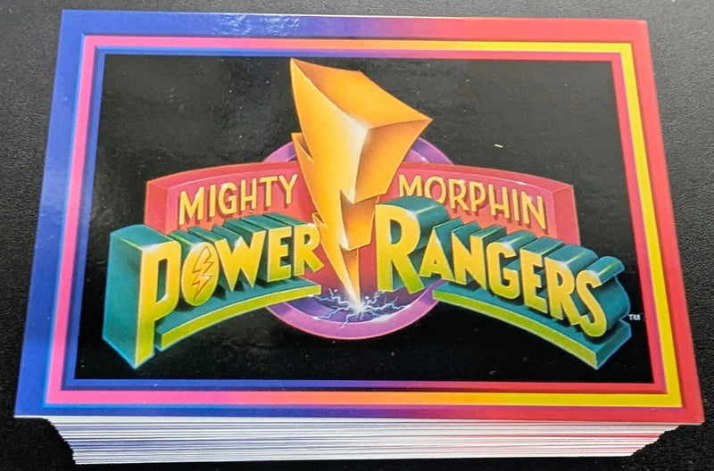 1994 Collect-a-Card Power Rangers Series 1 Complete 72 Card Set - Non-Sports Card Box