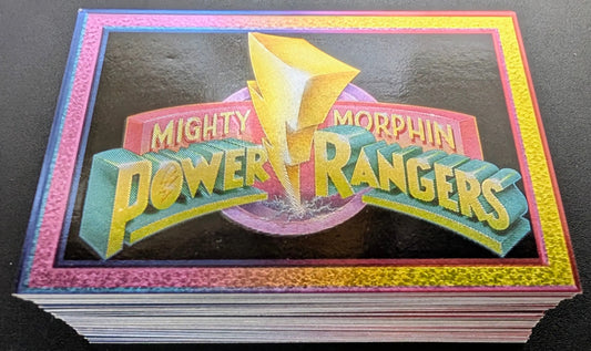 1994 Collect-a-Card Power Rangers Series 1 Complete Foil Parallel 72 Card Set - Non-Sports Card Single