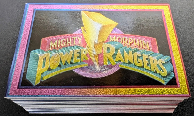 1994 Collect-a-Card Power Rangers Series 1 Complete Foil Parallel 72 Card Set - Non-Sports Card Single