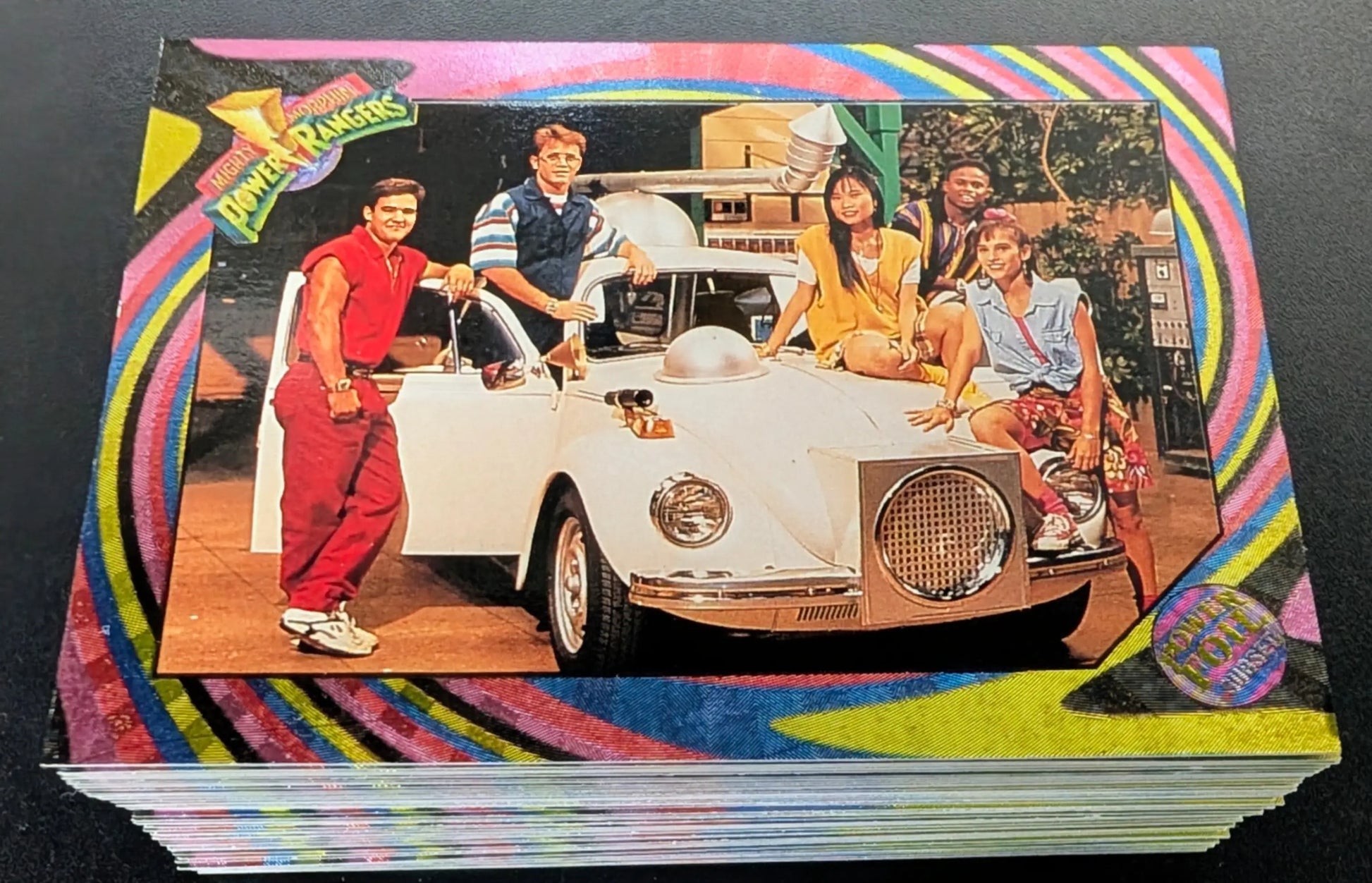 1994 Collect-a-Card Power Rangers Series 2 Power Foil (Retail Rainbow) Parallel 72 Card Set - Non-Sports Card Single