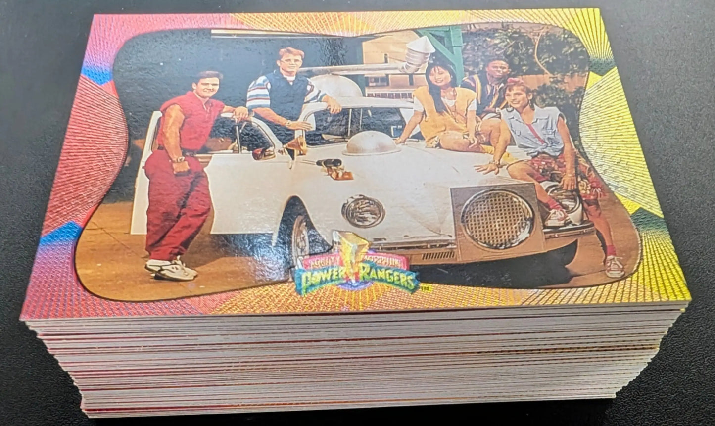 1994 Collect-a-Card Power Rangers Series 2 Power Foil (Yellow Hobby) Parallel 72 Card Set - Non-Sports Card Single