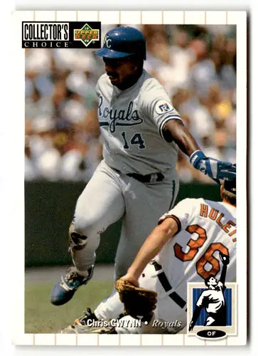 1994 Collector’s Choice #121 Chris Gwynn Kansas City Royals Baseball Cards - Baseball Card Single