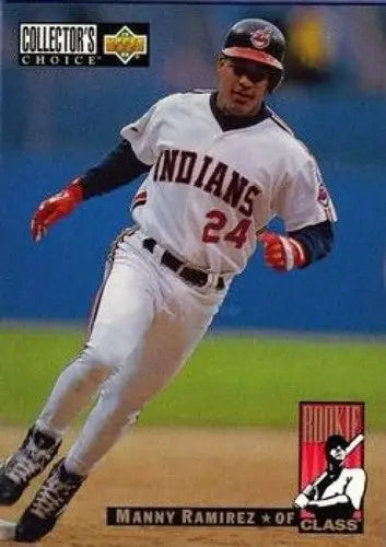 1994 Collector’s Choice #16 Manny Ramirez NM-MT Indians ID:81252 - Baseball Card Single