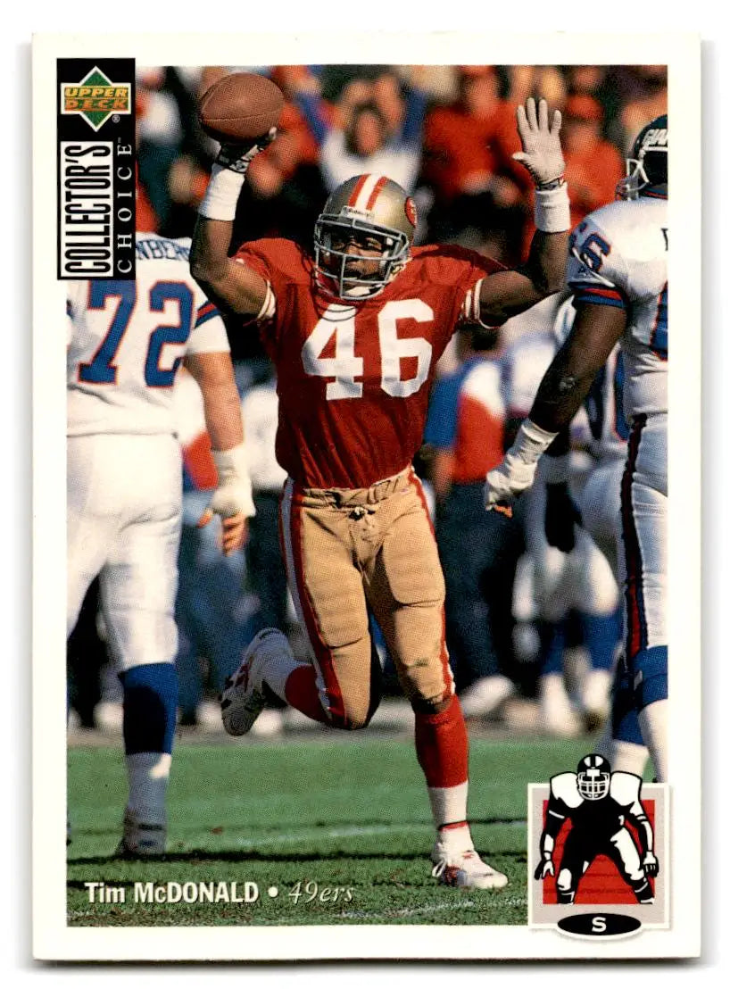 1994 Collector’s Choice #306 Tim McDonald - Football Card Single