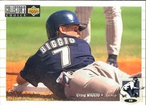 1994 Collector’s Choice #456 Craig Biggio NM-MT Astros ID:57935 - Baseball Card Single