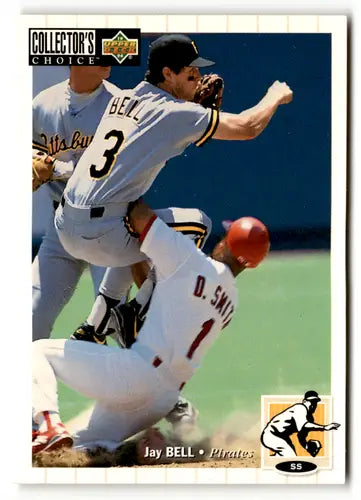 1994 Collector’s Choice #497 Jay Bell Pittsburgh Pirates Baseball Cards - Baseball Card Single