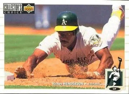 1994 Collector’s Choice #510 Rickey Henderson NM-MT Athletics ID:13655 - Baseball Card Single