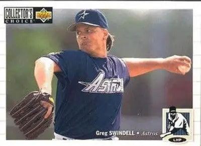 1994 Collector’s Choice #526 Greg Swindell NM Near Mint Astros - Baseball Card Single