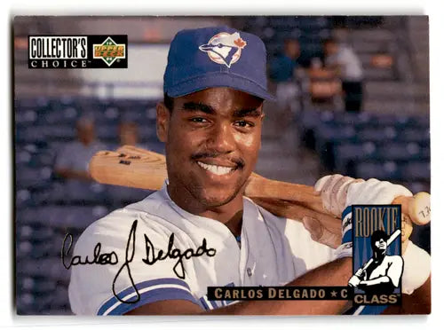 1994 Collector’s Choice Gold Signature #4 Carlos Delgado NM-MT Blue Jay ID:60902 - Baseball Card Single