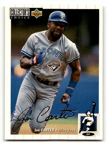 1994 Collector’s Choice Silver Signature #455 Joe Carter NM Near Mint B ID:64149 - Baseball Card Single