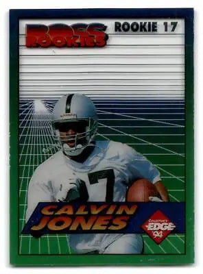 Calvin Jones Boss Rookies football card from 1994 Collector’s Edge #17