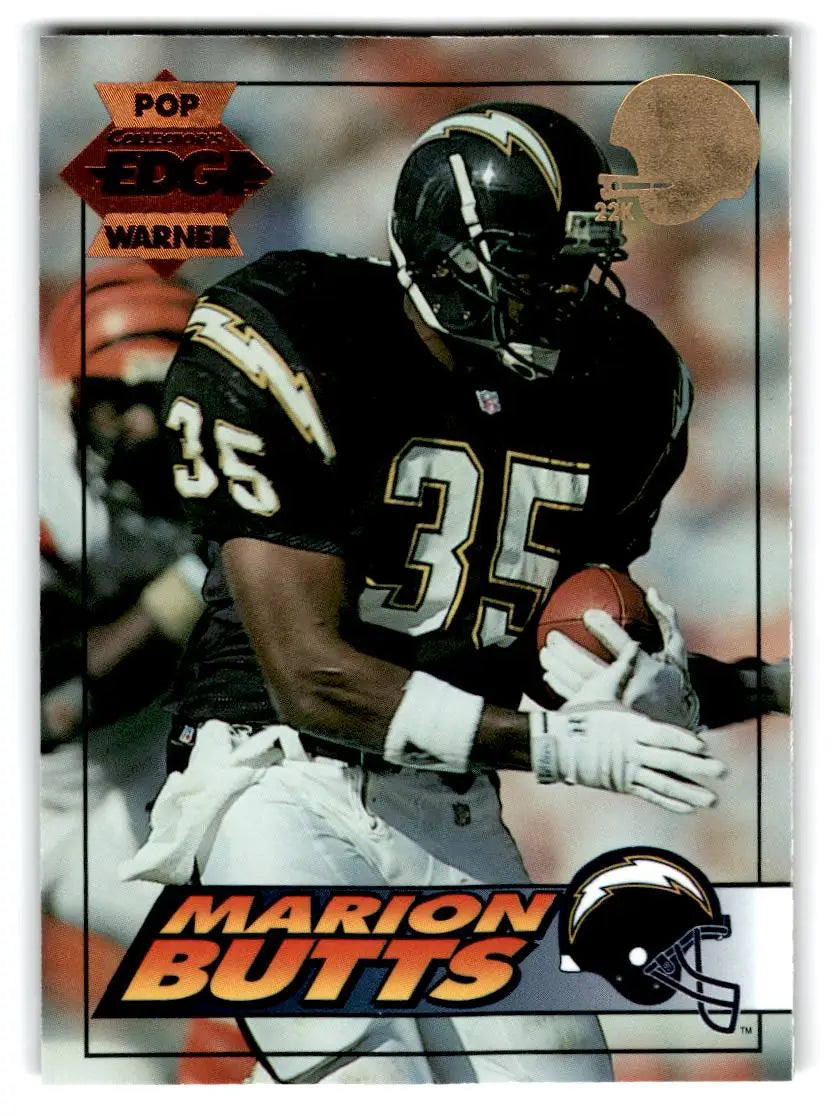 1994 Collector’s Edge #173 Marion Butts Pop Warner 22K Gold - Football Card Single