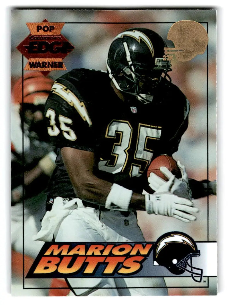 1994 Collector’s Edge #173 Marion Butts Pop Warner 22K Gold - Football Card Single