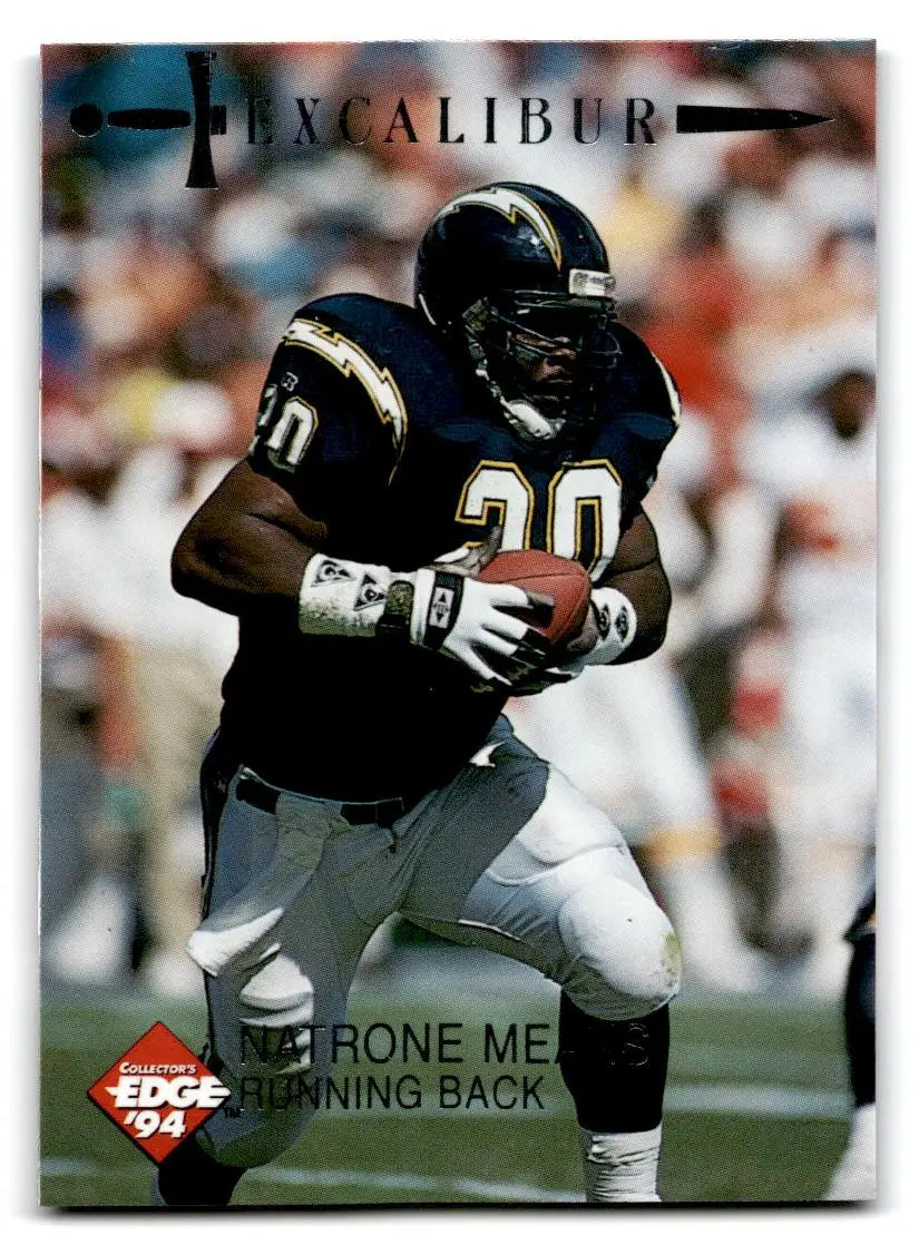 1994 Collector’s Edge Excalibur #62 Natrone Means - Football Card Single