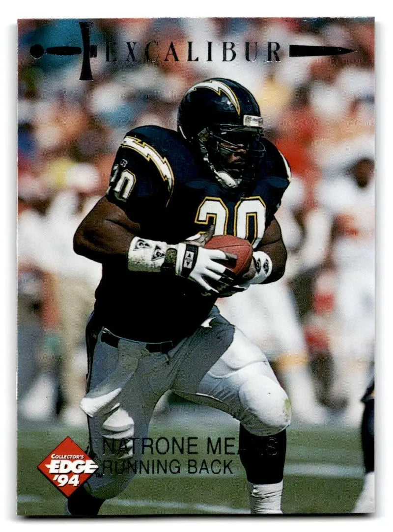 1994 Collector’s Edge Excalibur #62 Natrone Means - Football Card Single
