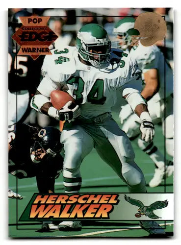 Original gloss Herschel Walker football card from Collector’s Edge Pop Warner 22k set