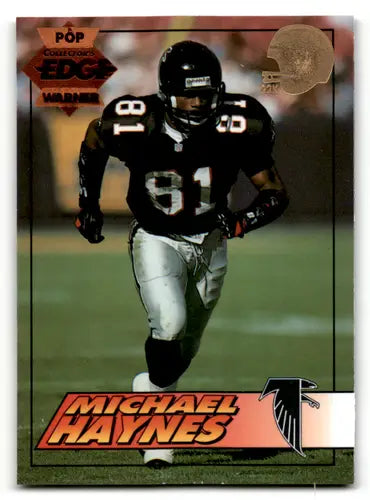 Michael Haynes football card with original gloss from 1994 Collector’s Edge Pop Warner 22K Gold