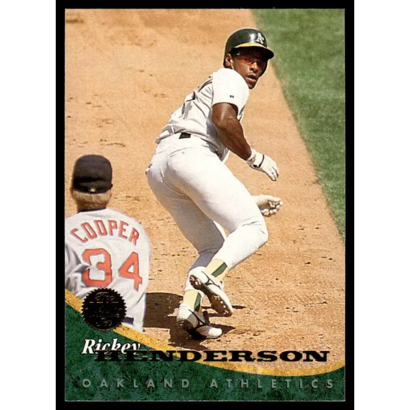 1994 Donruss #259 Rickey Henderson NM-MT Oakland Athletics Baseball Card - Baseball Card Single