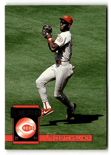 1994 Donruss #344 Roberto Kelly Cincinnati Reds Baseball Cards - Baseball Card Single