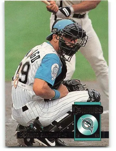 1994 Donruss #348 Benito Santiago NM-MT Marlins ID:59540 - Baseball Card Single