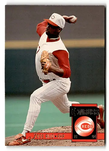 1994 Donruss #361 Jose Rijo Cincinnati Reds Baseball Cards - Baseball Card Single