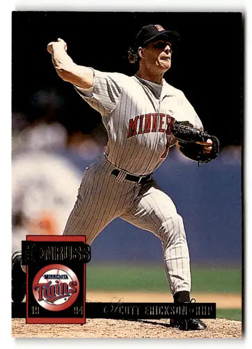 1994 Donruss #437 Scott Erickson Minnesota Twins Baseball Cards - Baseball Card Single