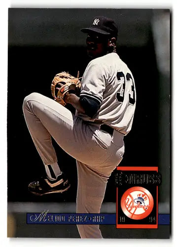 1994 Donruss #476 Melido Perez New York Yankees Baseball Cards - Baseball Card Single