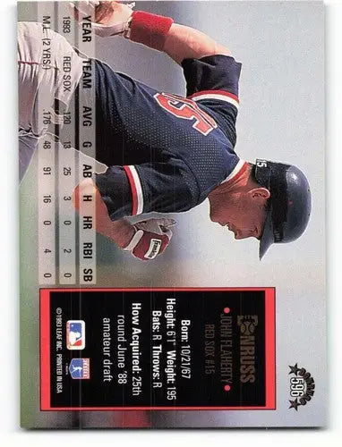 1994 Donruss #596 John Flaherty NM-MT Red Sox ID:70902 - Baseball Card Single