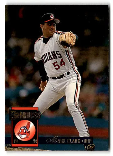 1994 Donruss #656 Mark Clark Cleveland Indians Baseball Cards - Baseball Card Single