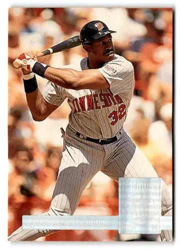 Baseball player swinging bat in original gloss 1994 Donruss Special Edition Gold model