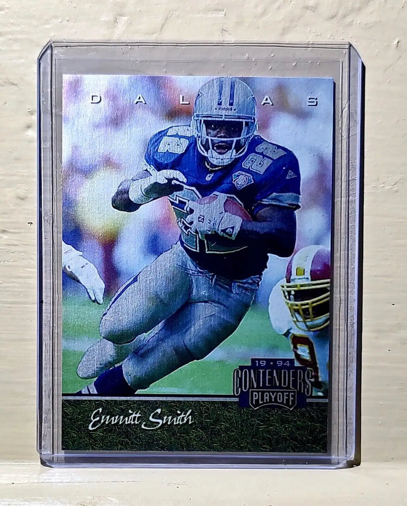 1994 Emmitt Smith Quarterback Club Playoff Contenders #20 NFL Card Cowboys - Football Card Single