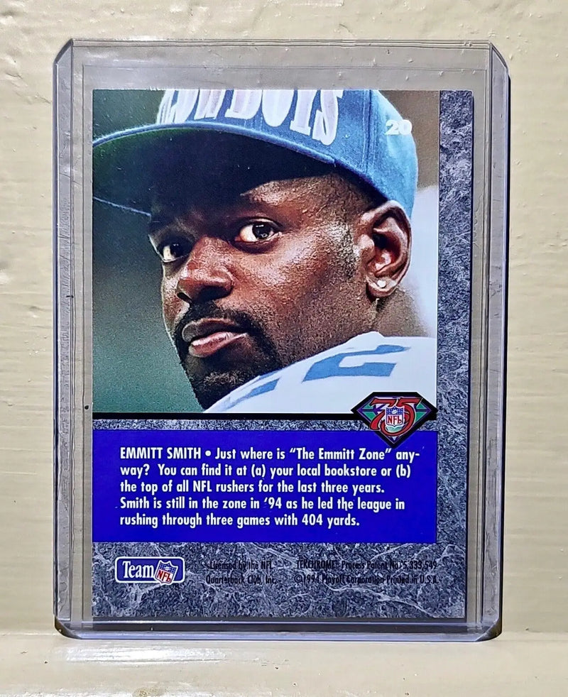 1994 Emmitt Smith Quarterback Club Playoff Contenders #20 NFL Card Cowboys - Football Card Single