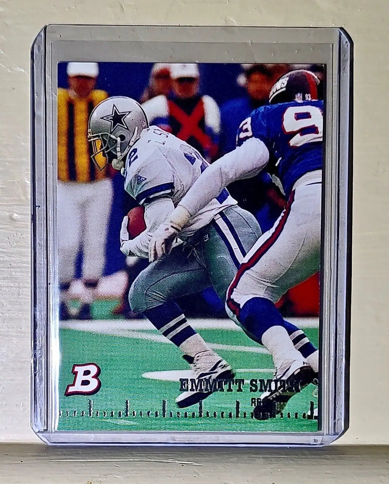 1994 Emmitt Smith Topps Bowman #300 NFL Trading Card Cowboys - Football Card Single