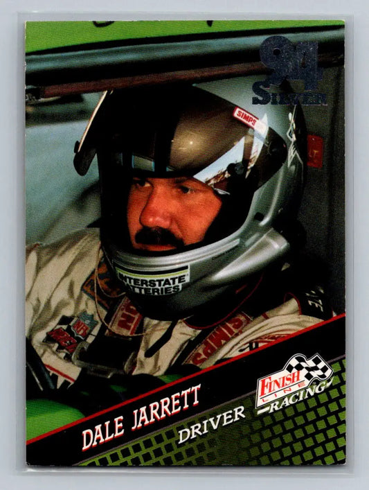 1994 Finish Line #67 Dale Jarrett Silver Joe Gibbs Racing - Racing Card Single