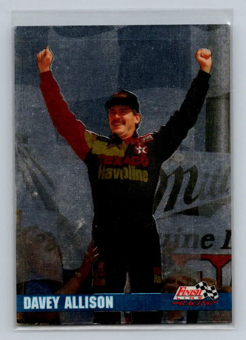 1994 Finish Line #VL1 Davey Allison Victory Lane Robert Yates Racing - Racing Card Single