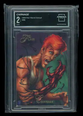 1994 Flair Marvel Annual Carnage #88 Arena Club 2 - Marvel Card Single