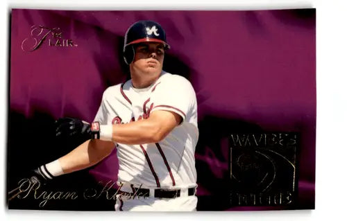1994 Flair Wave of the Future #A4 Ryan Klesko NM Near Mint Braves ID:64182 - Baseball Card Single