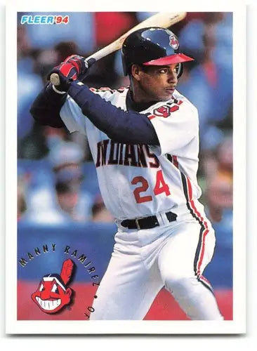 1994 Fleer #119 Manny Ramirez NM-MT Indians ID:81208 - Baseball Card Single