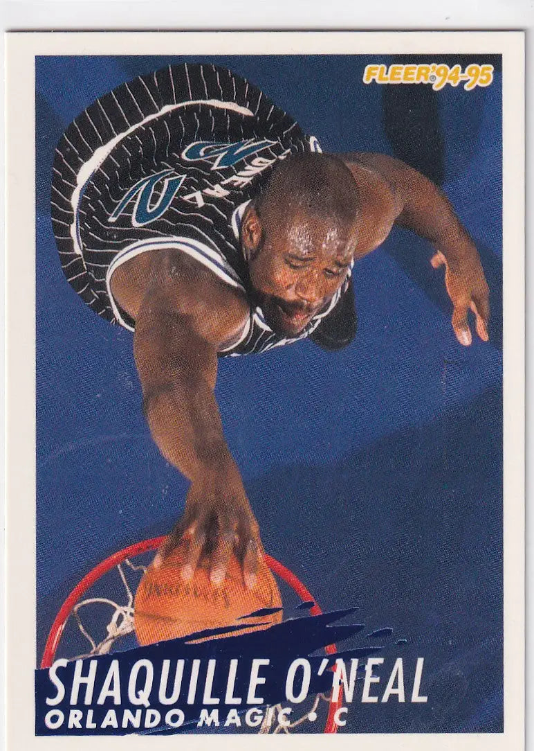 1994 FLEER #160 SHAQUILLE ONEAL- ORLANDO MAGIC - Basketball Card Single
