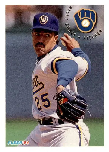 1994 Fleer #174 Ricky Bones NM Near Mint Brewers - Baseball Card Single