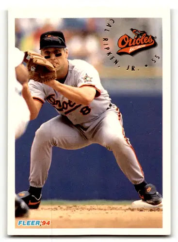 1994 Fleer #19 Cal Ripken Jr. EX/NM Orioles ID:64108 - Baseball Card Single