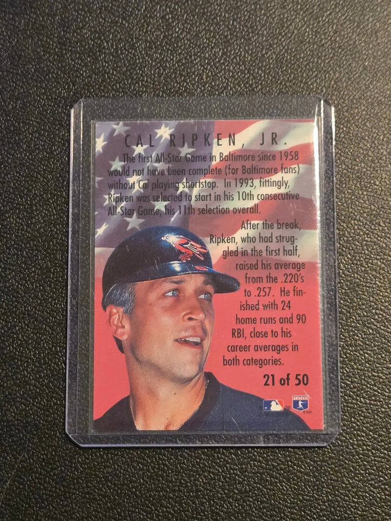 1994 Fleer #21 Cal Ripken Jr. All-Stars - Baseball Card Single